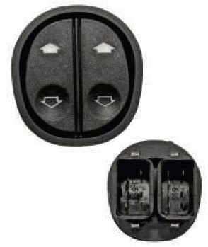 ISO17I34533 - INTERRUPTOR VIDRO ELET. FORD/ FIESTA/ KA/ COURIEE 96... - PC
