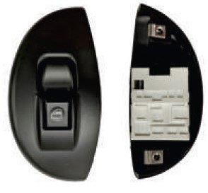 ISO17I34614 - INTERRUPTOR VIDRO ELET. FIAT PALIO 96 LED VERDE - PC