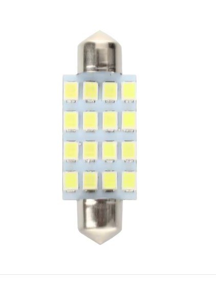 ISO6LTP016 41 12V - LAMPADA TORPEDO LED 16 12V 41MM (EMB. COM 1 PECA- VALOR UNITARIO) - PC