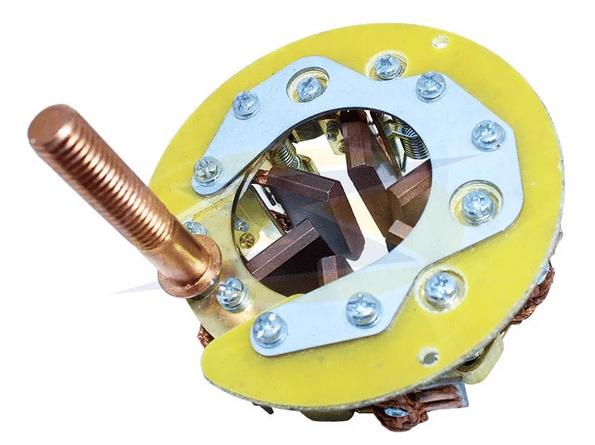 UF-1.189/6 12V - PORTA ESCOVA PARTIDA DELCO/ CASE VW FORD 50MT COM 6 ESCOVAS 12V - PC