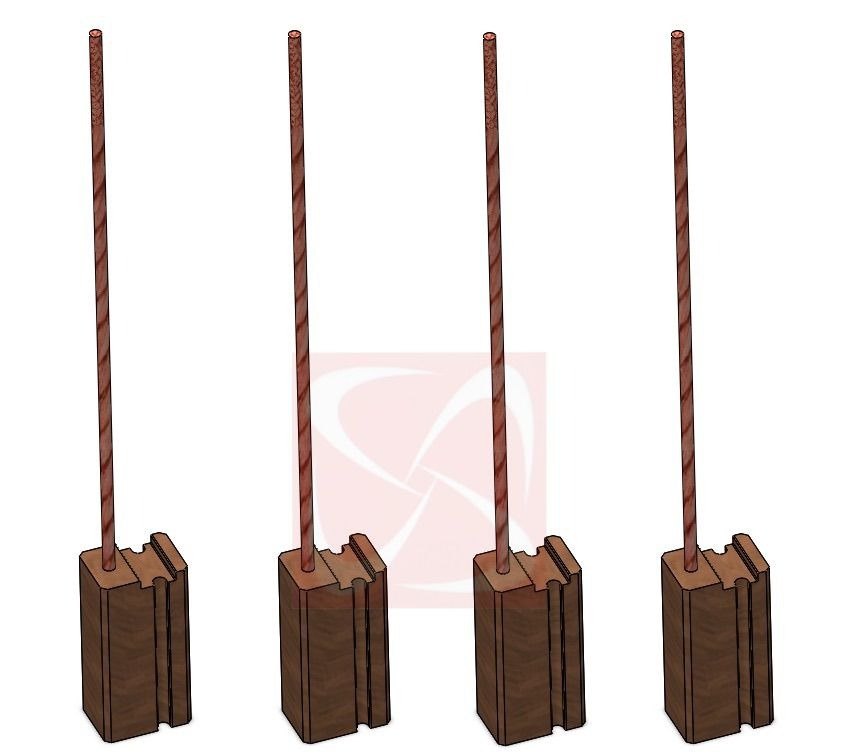 EE-X-VEN-01 -12V - ESCOVA ELETROVENTILADOR FIESTA/ AUDI/ NISSAN 12V - 8,4X6,1X17,2 (EMB. COM 01 JOGO DE 4 ESCOVAS - VALOR DO KIT) - JG EE-X-VEN-01 -12V - ESCOVA ELETROVENTILADOR FIESTA/ AUDI/ NISSAN 12V - 8,4X6,1X17,2 (EMB. COM 01 JOGO DE 4 ESCOVAS - VALOR DO KIT) - JG