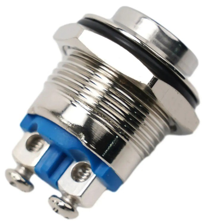 ISO6IT2077 12/24V - BOTAO START METAL UNIVERSAL 16MM 12/24V (EMB. COM 01 PECA - VALOR UNITARIO) - PC ISO6IT2077 12/24V - BOTAO START METAL UNIVERSAL 16MM 12/24V (EMB. COM 01 PECA - VALOR UNITARIO) - PC