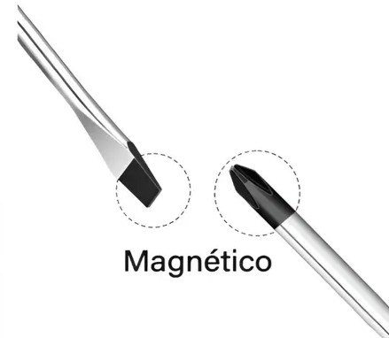 ISO6CH3119 - CONJUNTO COM 4 CHAVES DE FENDA E 1 TESTADOR DE VOLTAGEM (EMB. COM 05 PECAS- VALOR DO KIT) - PC