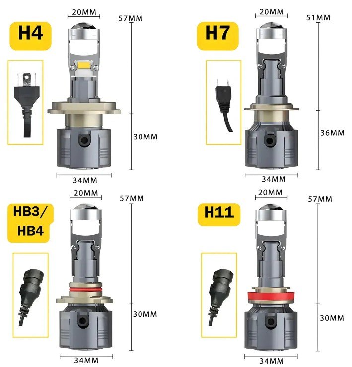 ISO14LFKB3 H7 12V - KIT LAMPADA LED KB3 H7 12V 40000LM- CHIP CSP SUPER CANBUS (EMB. COM 02 PC - VALOR DO PAR) - KIT ISO14LFKB3 H7 12V - KIT LAMPADA LED KB3 H7 12V 40000LM- CHIP CSP SUPER CANBUS (EMB. COM 02 PC - VALOR DO PAR) - KIT