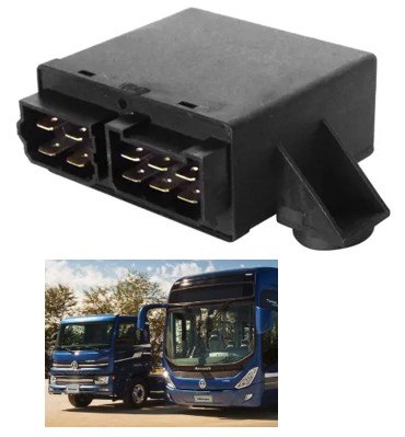 K-5895210 24V - RELE PISCA MERCEDES 10 TERMINAIS 24V CAMINHAO E ONIBUS (EMB. COM 01 PECA - VALOR UNITARIO) - PC K-5895210 24V - RELE PISCA MERCEDES 10 TERMINAIS 24V CAMINHAO E ONIBUS (EMB. COM 01 PECA - VALOR UNITARIO) - PC