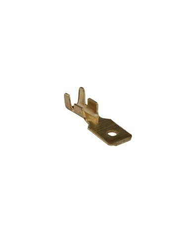 ISO1900011 MACHO - TERMINAL MACHO 6,3 MM (100 PCS - VALOR DO CENTO) - CT