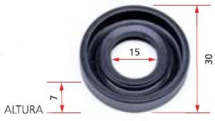 ISO7-3757 - RETENTOR ALTERNADOR/ BOMBA DE AGUA MB/ TOYOTA (EMB. COM 01 PECA - VALOR UNITARIO) - PC ISO7-3757 - RETENTOR ALTERNADOR/ BOMBA DE AGUA MB/ TOYOTA (EMB. COM 01 PECA - VALOR UNITARIO) - PC