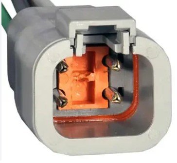 C304.9447 - CHICOTE 04 VIAS BICO INJETOR KOMATSU DEUTSCH (EMB. COM 01 PECA - VALOR UNITARIO) - PC