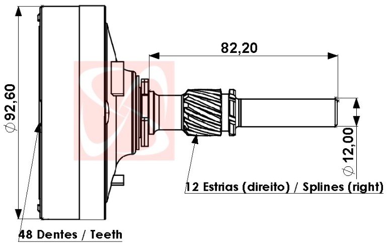 P2-101 - PLANETARIA PARTIDA PRESTOLITE M100R, JOHN DEERE, CATERPILAR, FORD, TRATOR 1420 (EMB. COM 01 KIT - VALOR DO CONJUNTO) - CJ P2-101 - PLANETARIA PARTIDA PRESTOLITE M100R, JOHN DEERE, CATERPILAR, FORD, TRATOR 1420 (EMB. COM 01 KIT - VALOR DO CONJUNTO) - CJ