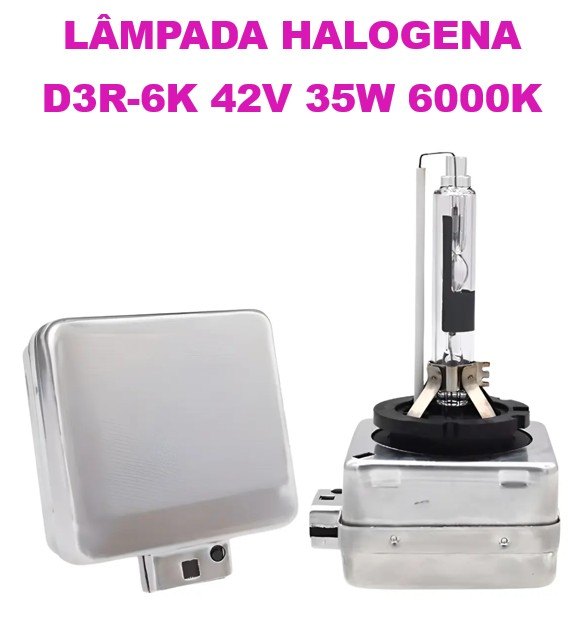 ISO14LXD3R-6K - LAMPADA HALOGENA D3R-6K 42V 35W 6000K (EMB. COM 01 PECA - VALOR UNITARIO) - PC ISO14LXD3R-6K - LAMPADA HALOGENA D3R-6K 42V 35W 6000K (EMB. COM 01 PECA - VALOR UNITARIO) - PC