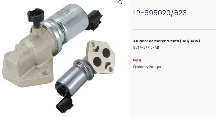 LP623 - ATUAD. MARCHA LENTA FORD EXPLORER/ RANGER - UN