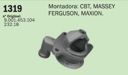 CP1319 - MANCAL PARTIDA WAPSA CBT/ MF/ TRATOR/ MF235/ MF65X (FUCIM) (EMB. COM 1 PEÇA - VALOR UNITARIO) - PC CP1319 - MANCAL PARTIDA WAPSA CBT/ MF/ TRATOR/ MF235/ MF65X (FUCIM) (EMB. COM 1 PEÇA - VALOR UNITARIO) - PC