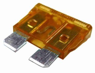 ISO-1040 - FUSIVEL LAMINA 40A - LARANJA - 19 X 19 X 5MM (EMB. COM 50 PCS - VALOR UNITARIO) - PC