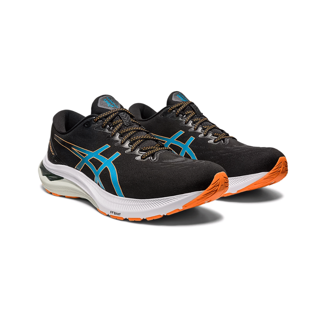 Tênis Asics Gt-2000 11 Black/Sun Peach - Masculino - Loja Korrer