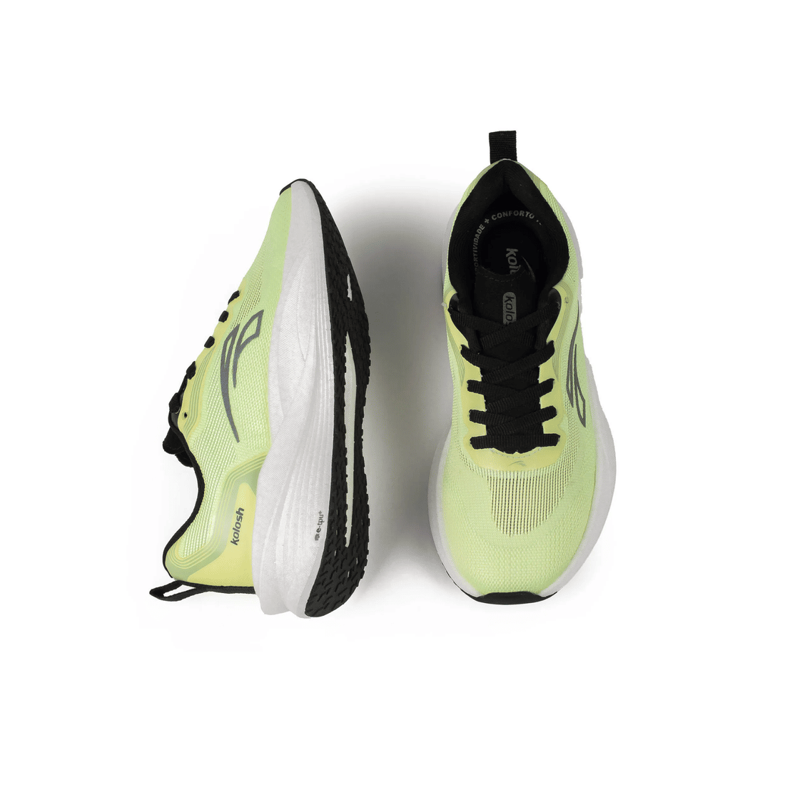 Tênis Kolosh Perform 2.0 Esportivo Feminino Verde Neon