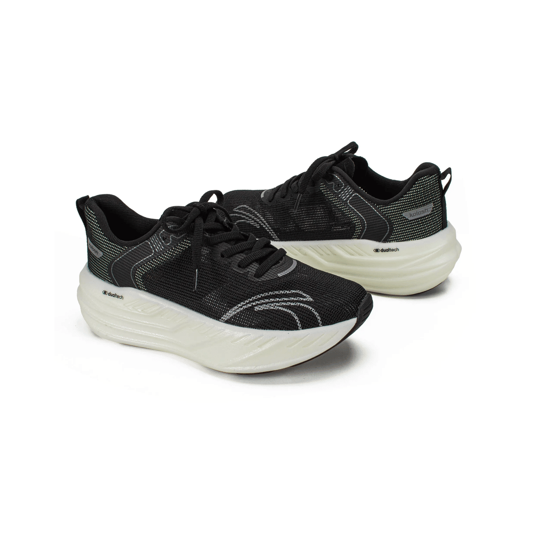 TENIS KOLOSH TELA MALIS PRETO FEMININO TENIS KOLOSH TELA MALIS PRETO FEMININO