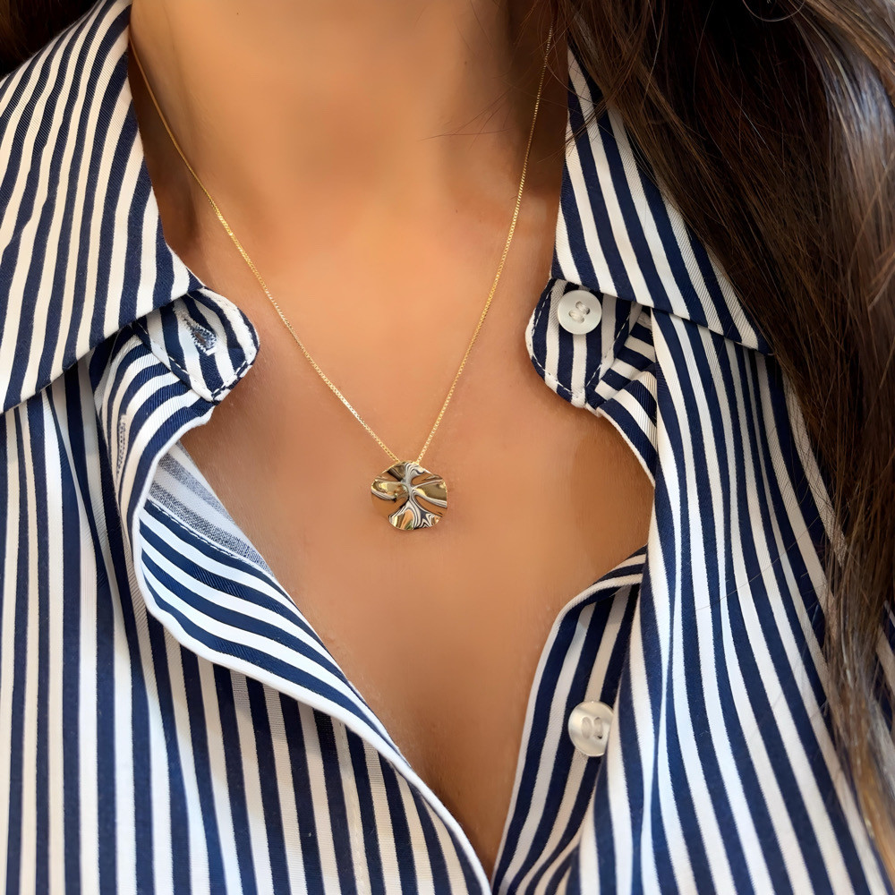 Colar Organic Círculo