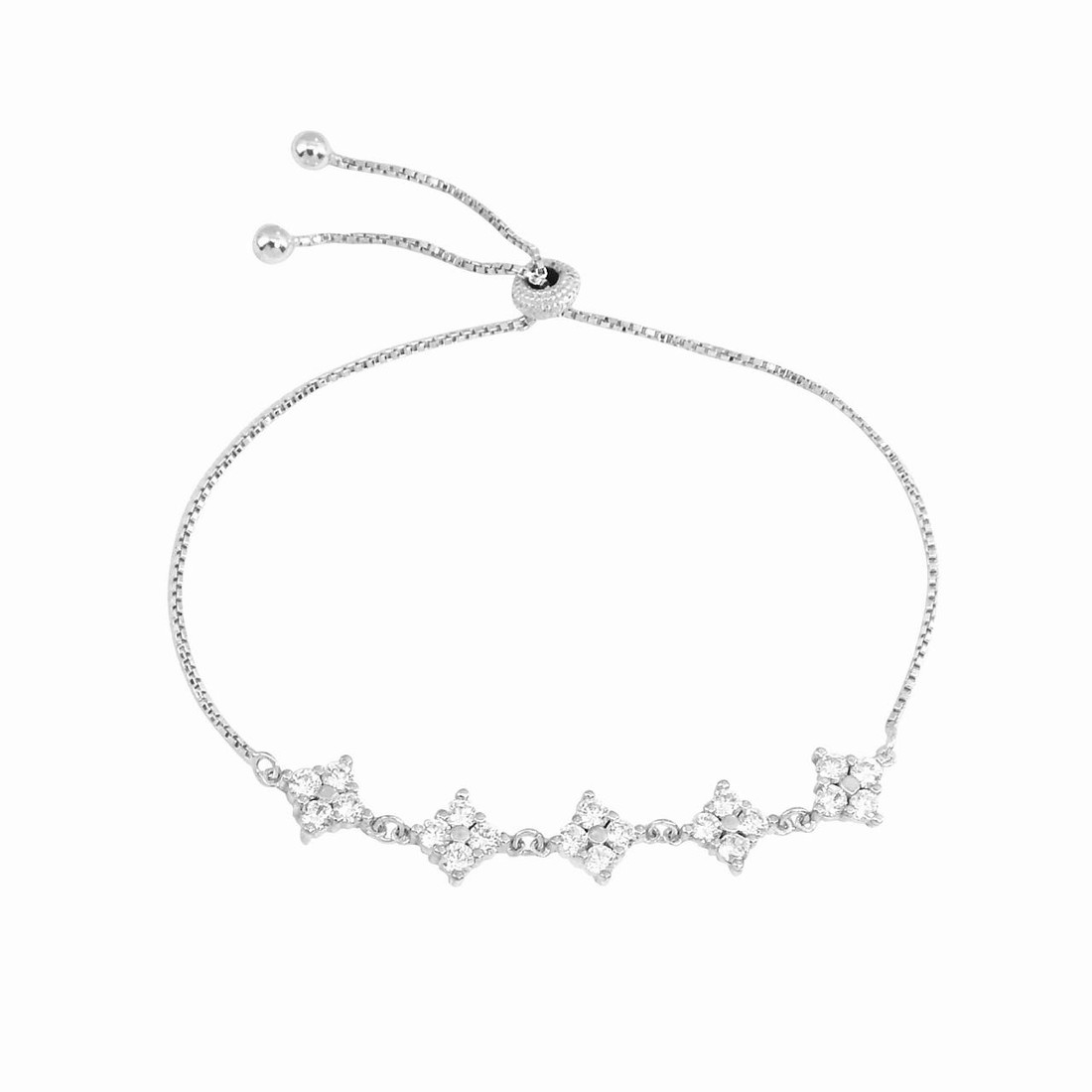 Pulseira Gravata Aurora Zircônia