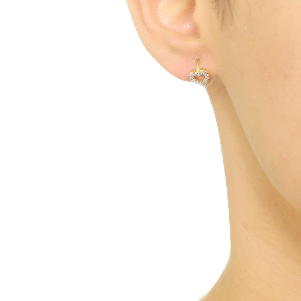 Argola Coração Argola Coração