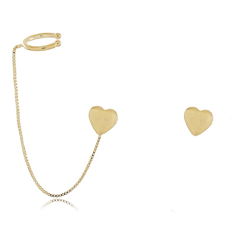 Brinco Coração Piercing