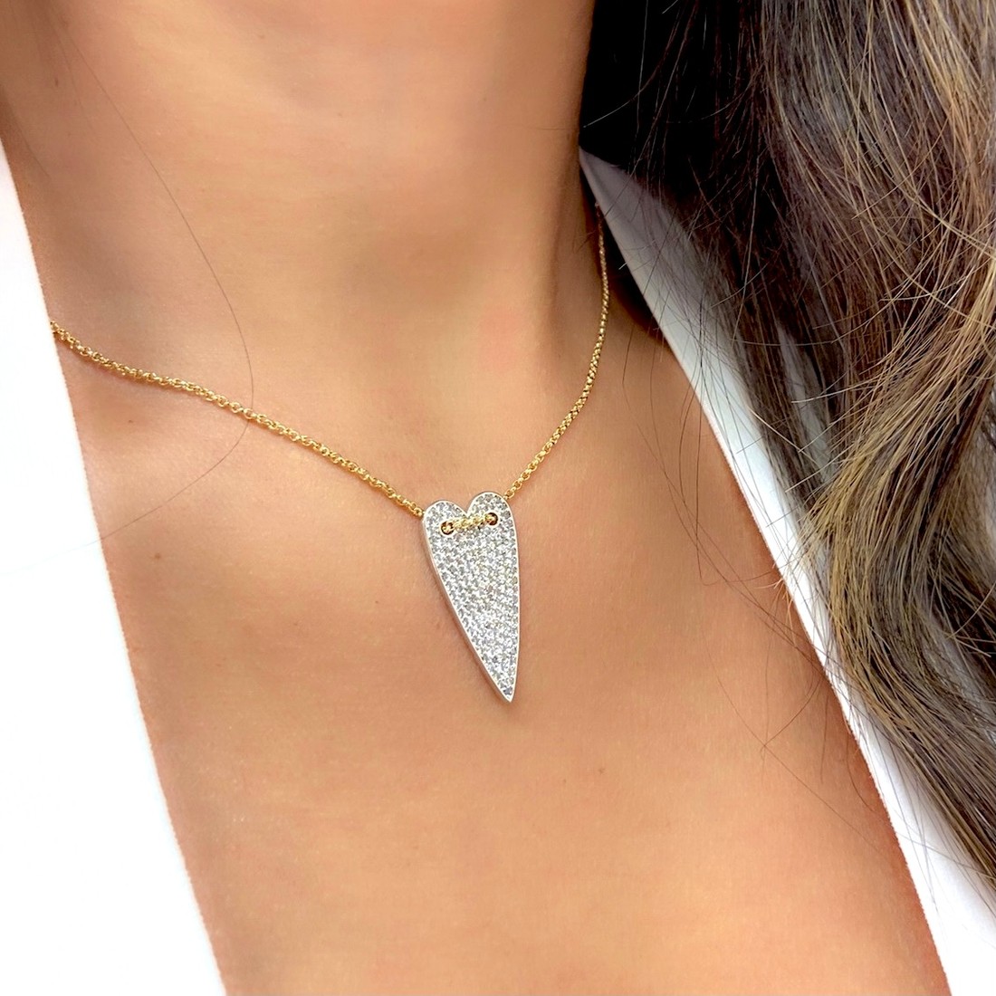 Colar Coração Garden Colar Coração Garden