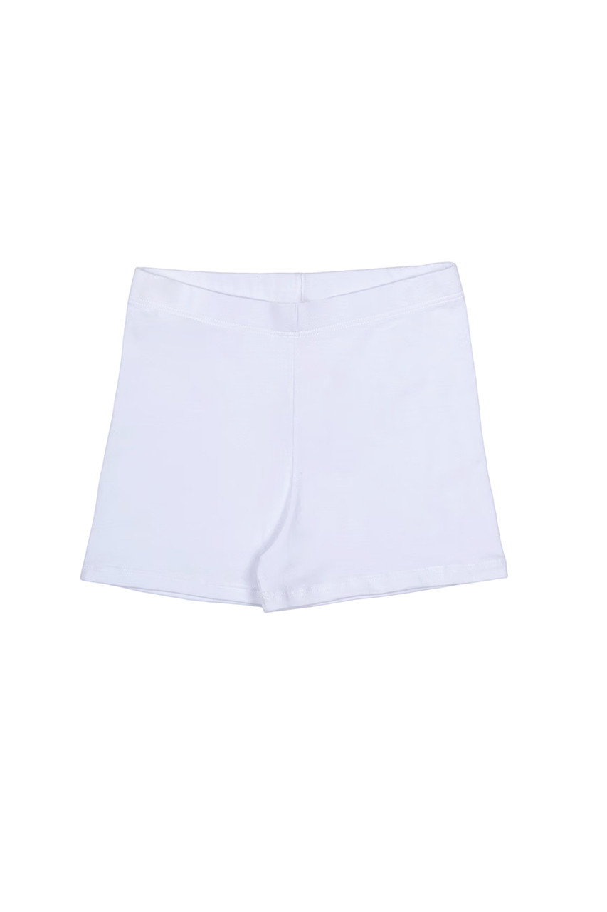 Shorts básico em cotton branco Shorts básico em cotton branco