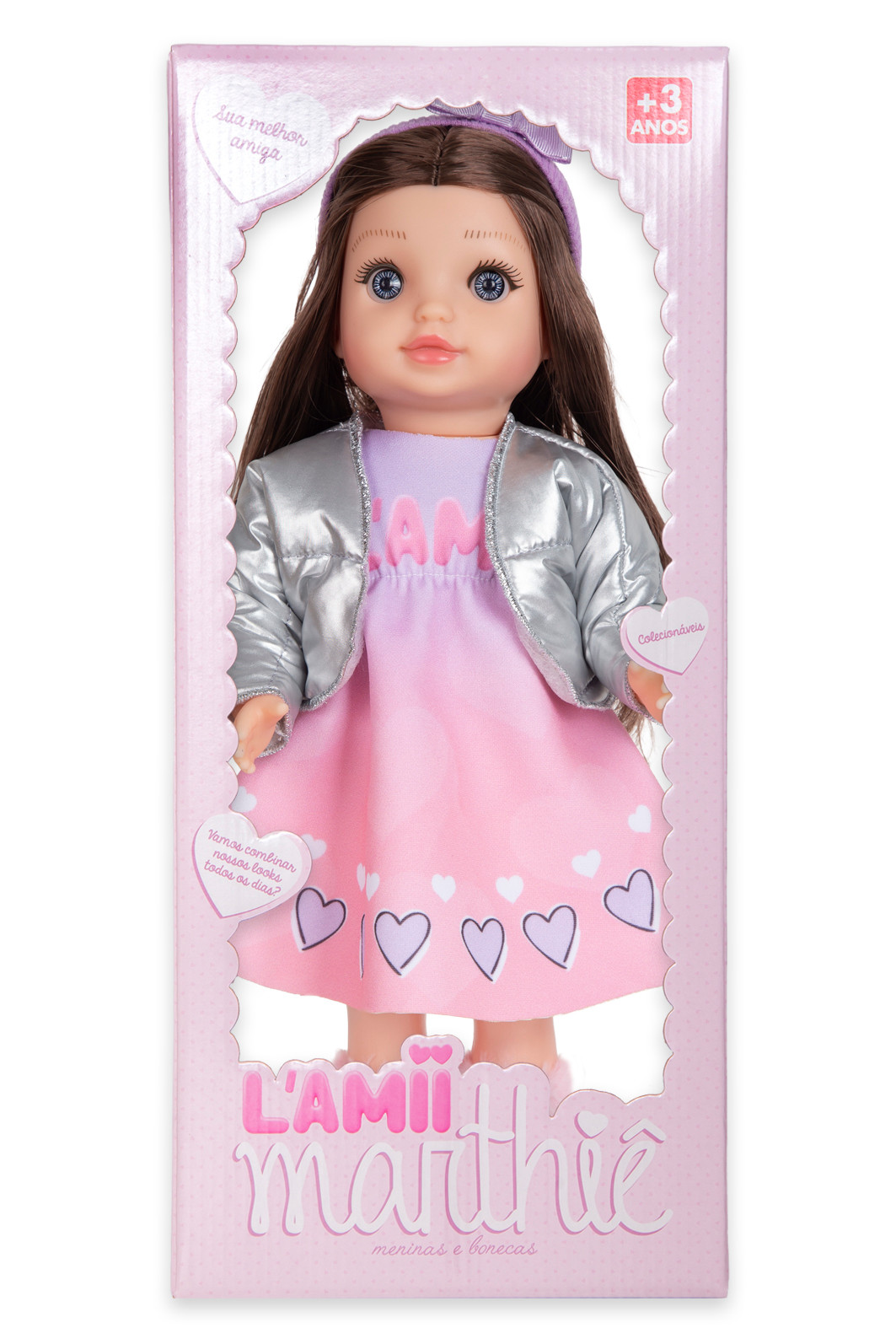 Boneca Amanda (Cabelo castanho) Boneca Amanda (Cabelo castanho)