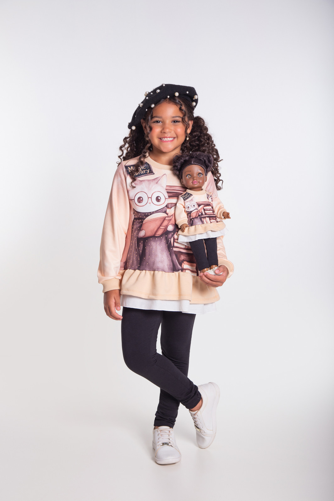 Conjunto gato Potter com legging Conjunto gato Potter com legging