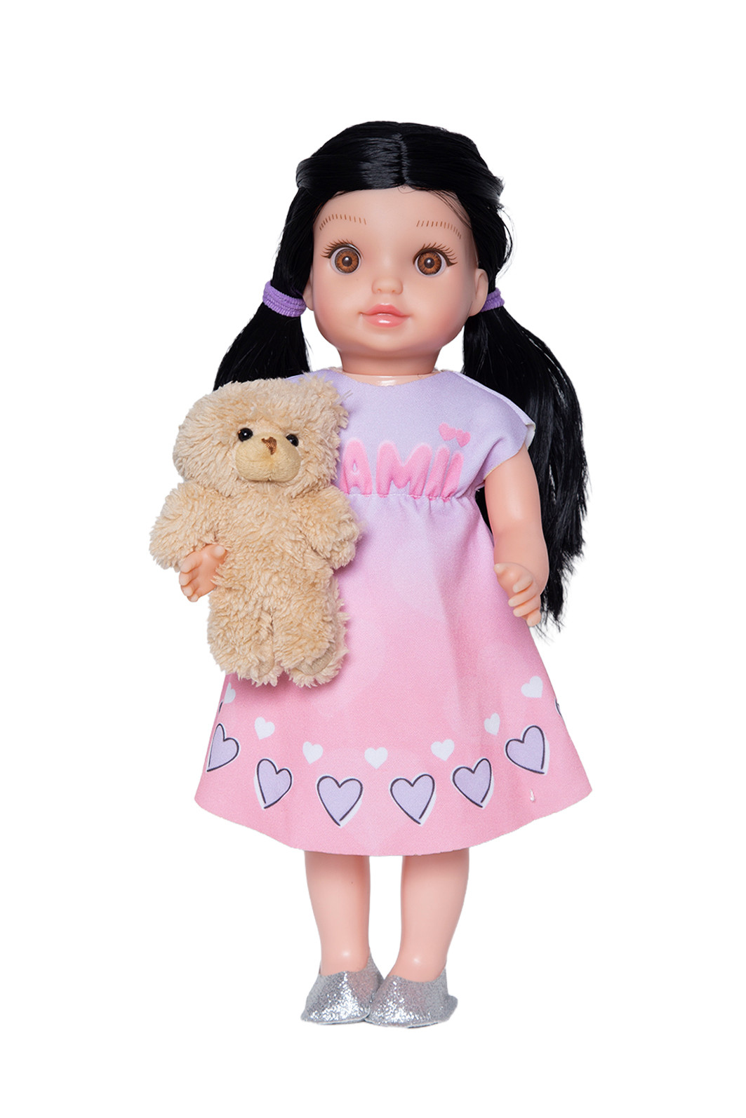 Boneca Vitória (Cabelo Preto e Olho Castanho)