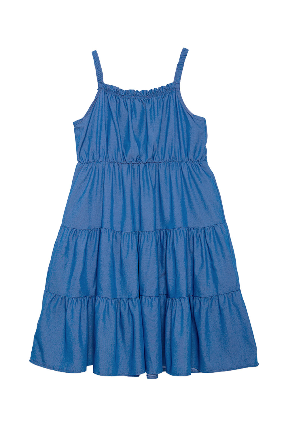 Vestido chambray flores Vestido chambray flores