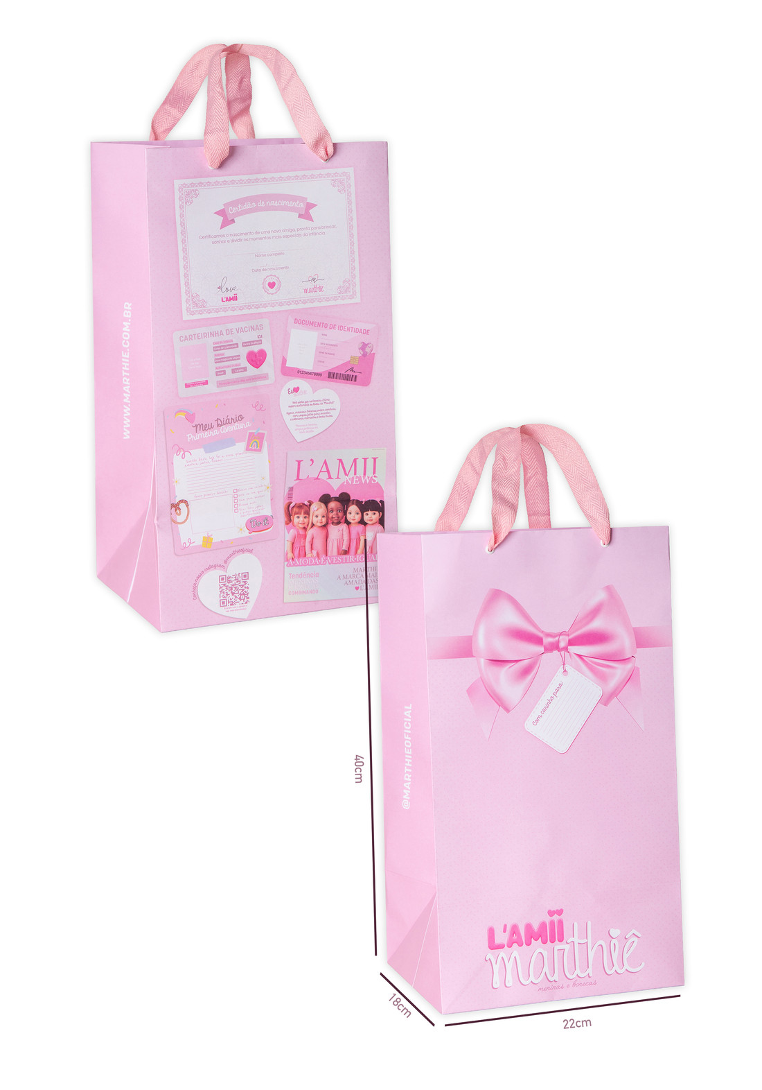 Sacola Marthiê L'Amii Boneca