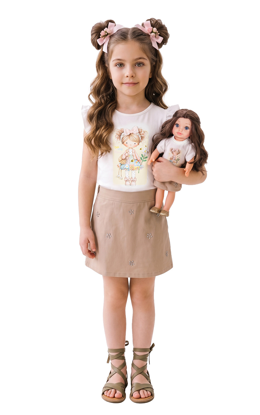 Conjunto girl flower Conjunto girl flower