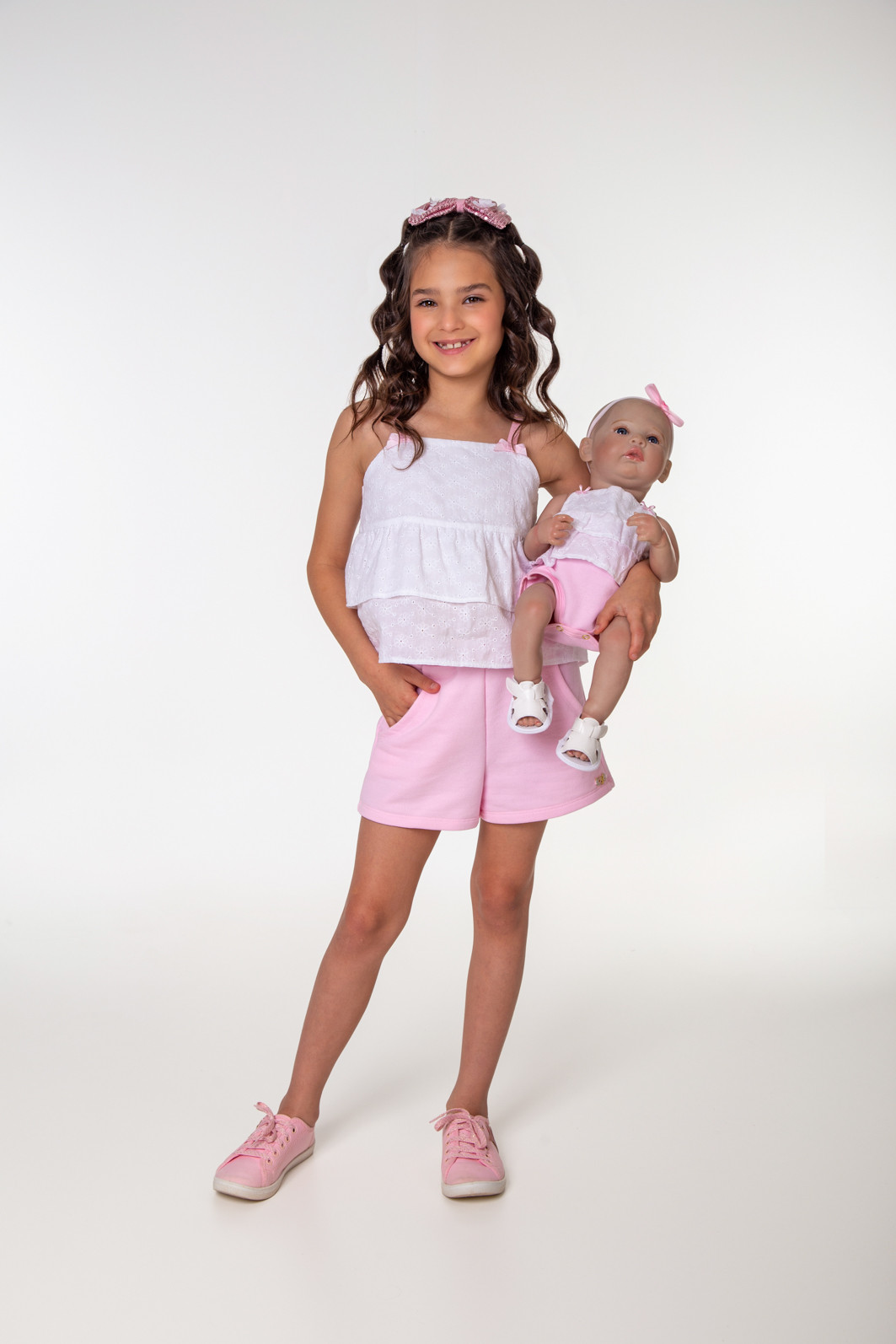Conjunto bata laise com shorts Conjunto bata laise com shorts
