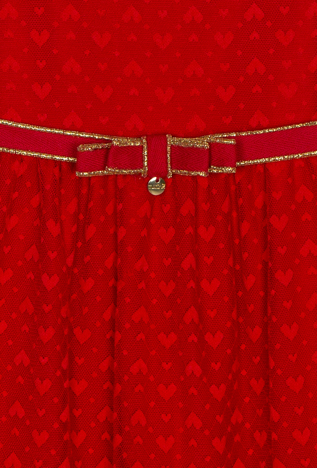 Vestido tule rendado corações Vestido tule rendado corações