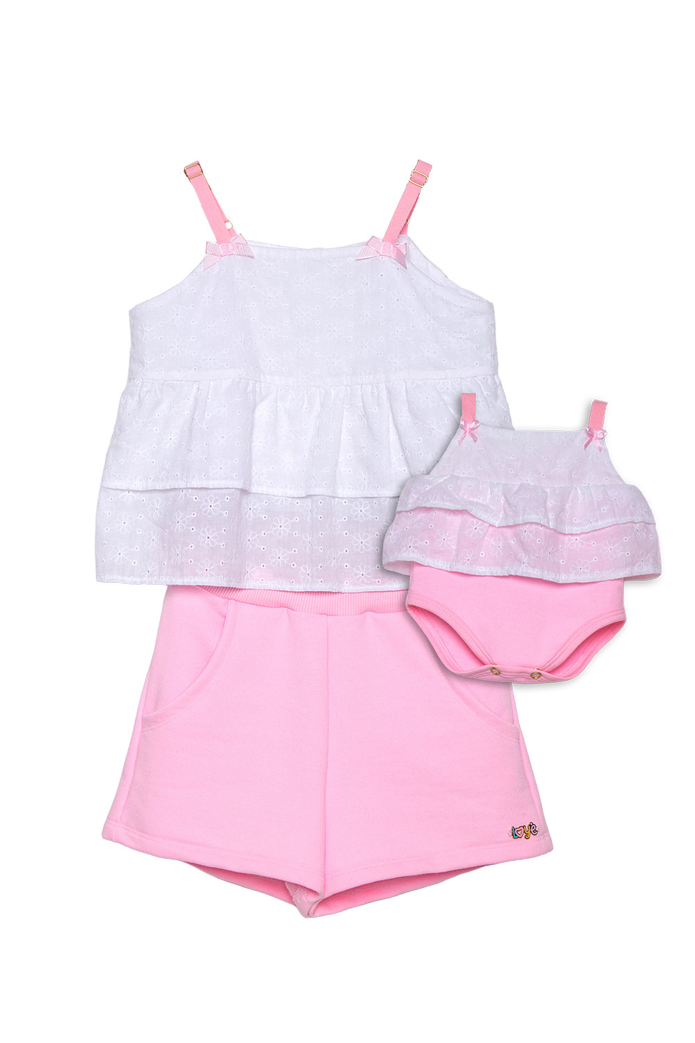 Conjunto bata laise com shorts Conjunto bata laise com shorts