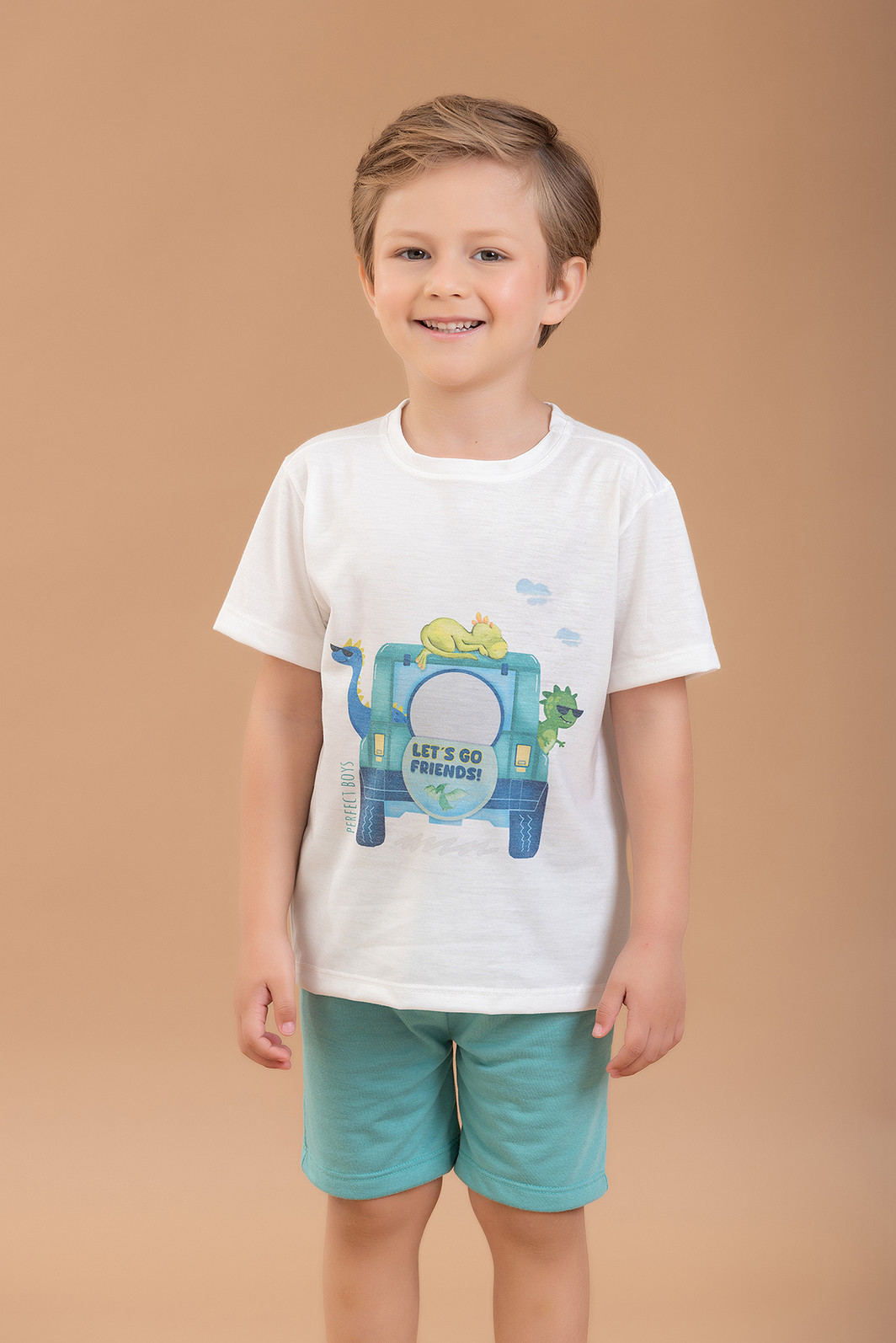 CONJUNTO PIJAMA CAMISETA E SHORTS EM MEIA MALHA PV CONJUNTO PIJAMA CAMISETA E SHORTS EM MEIA MALHA PV