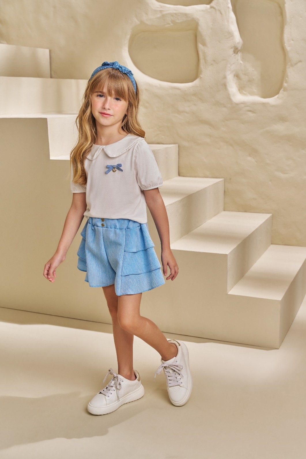 CONJ. BLUSA EM MEIA MALHA E SHORTS EM TECIDO POLYLINHO REPLAY CONJ. BLUSA EM MEIA MALHA E SHORTS EM TECIDO POLYLINHO REPLAY