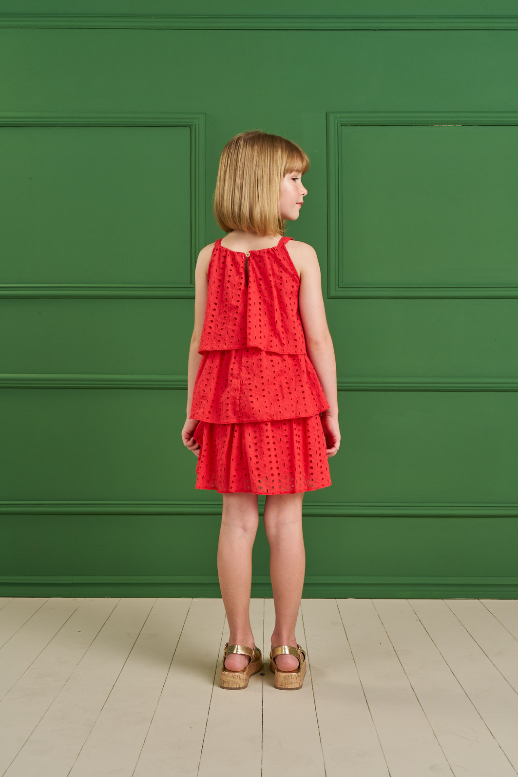 VESTIDO EM TECIDO BORDADO ALAGOAS