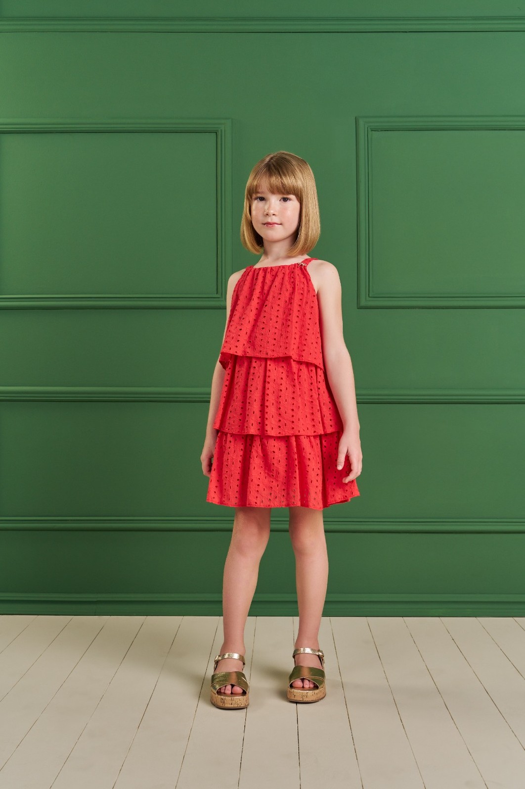 VESTIDO EM TECIDO BORDADO ALAGOAS