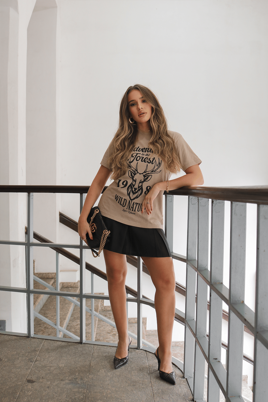 T-shirt Wild Nature Luxo Urbano