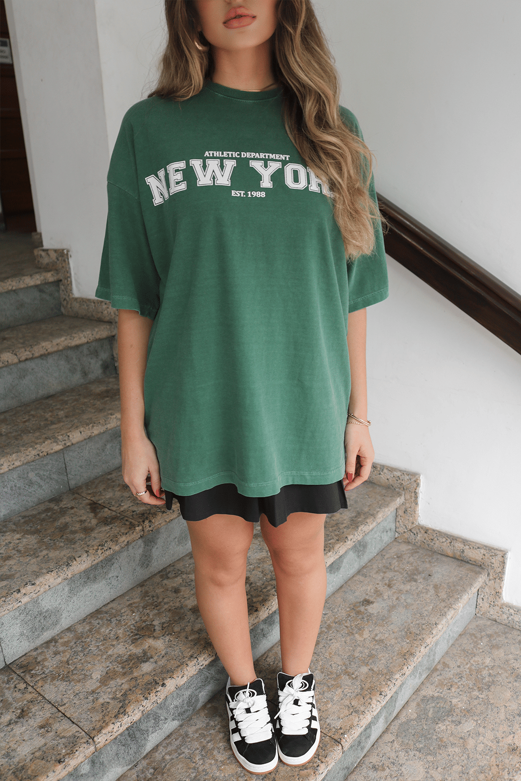 T-shirt Oversized  New York Luxo Urbano