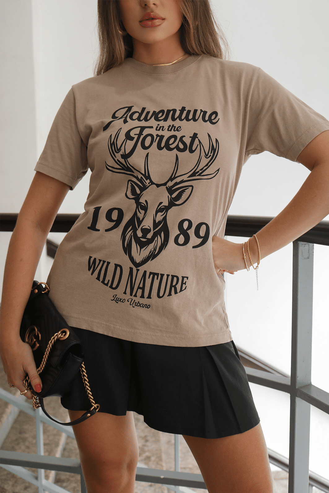 T-shirt Wild Nature Luxo Urbano