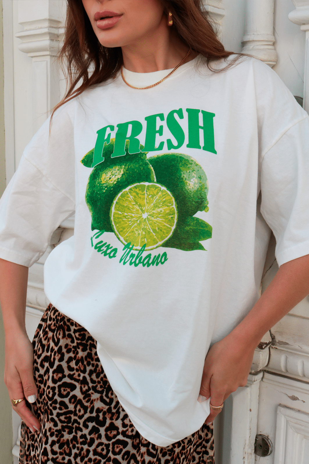 T-Shirt Over Lemon Fresh Luxo Urbano
