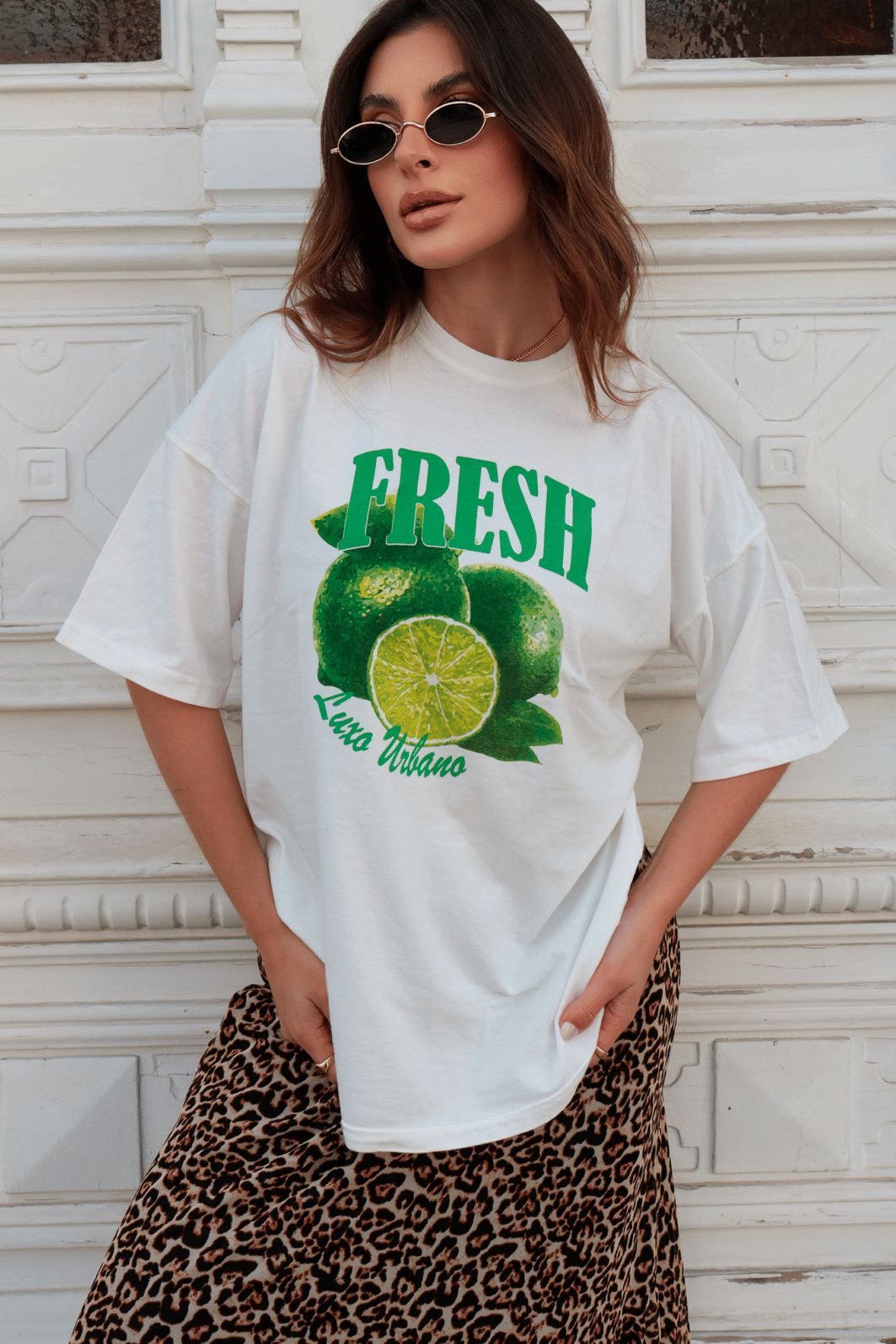 T-Shirt Over Lemon Fresh Luxo Urbano