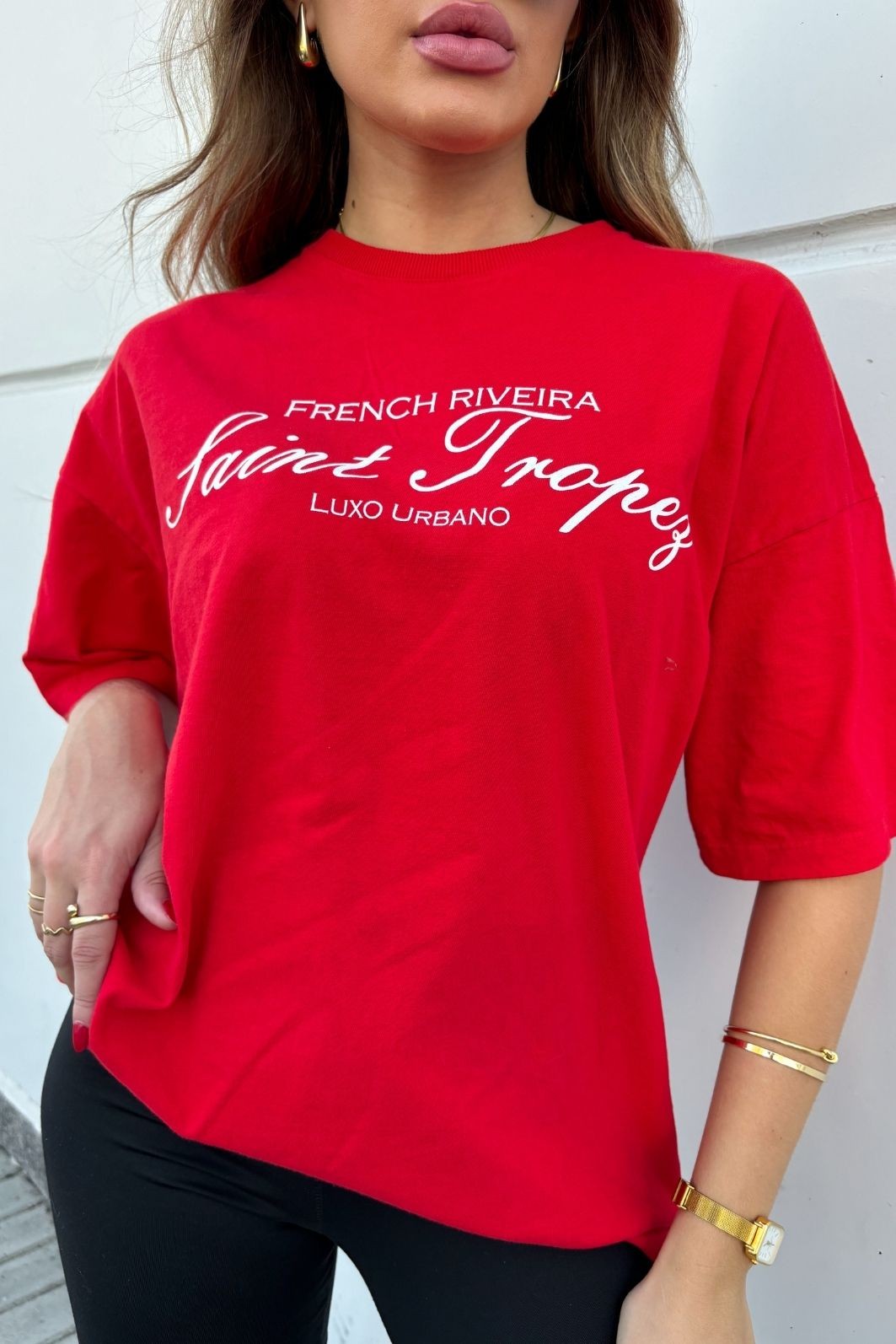 T-shirt Oversized Saint Tropez Luxo Urbano