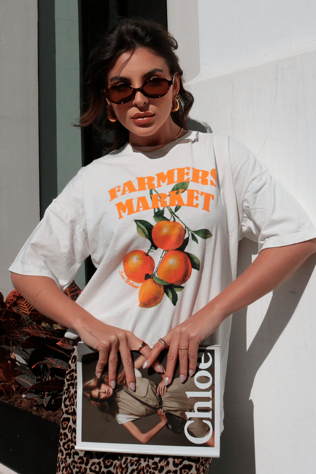 T-Shirt Over Farmers Market Luxo Urbano