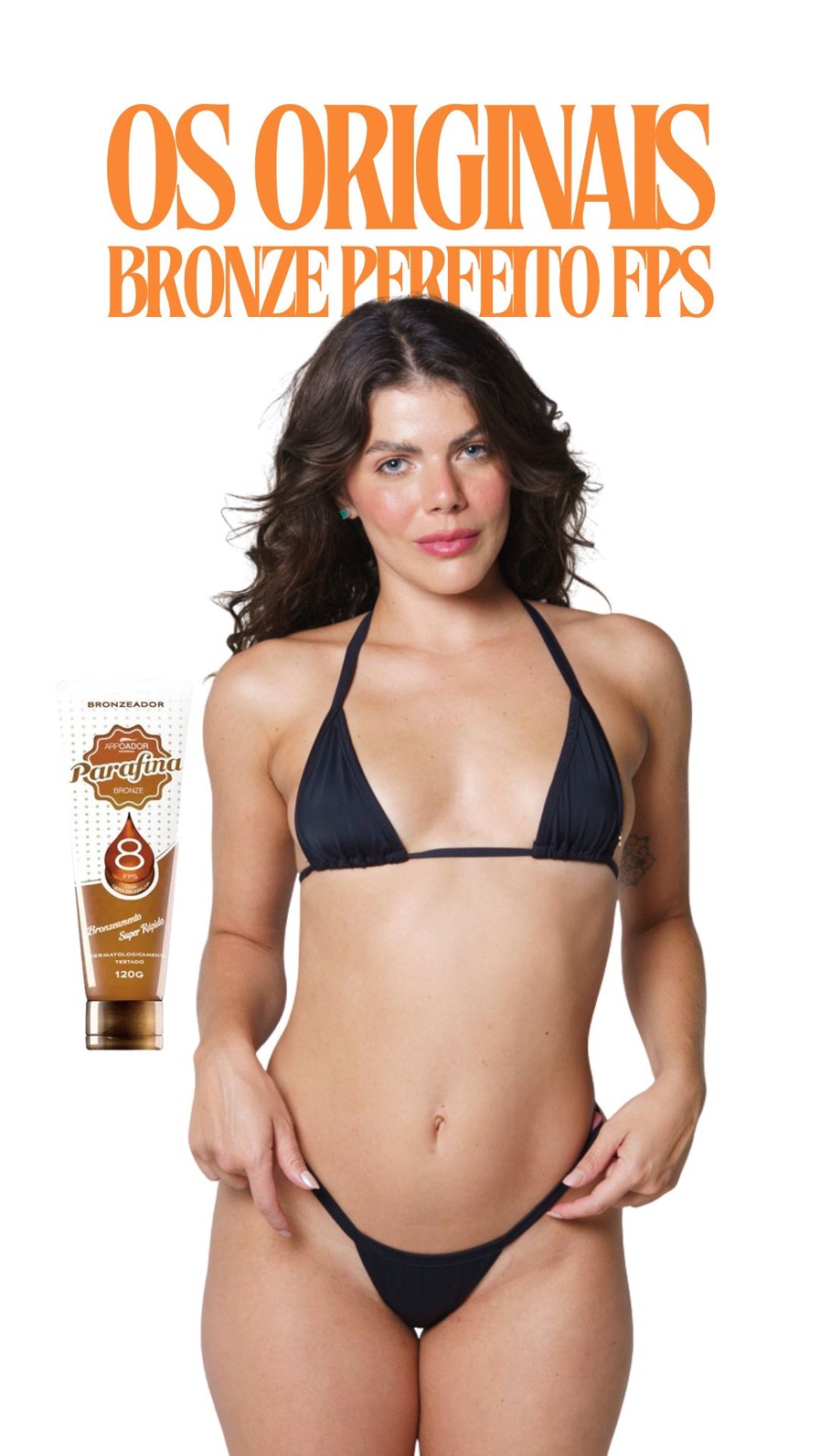 Combo Os Originais do Verão – Bronze Perfeito FPS  - Preto