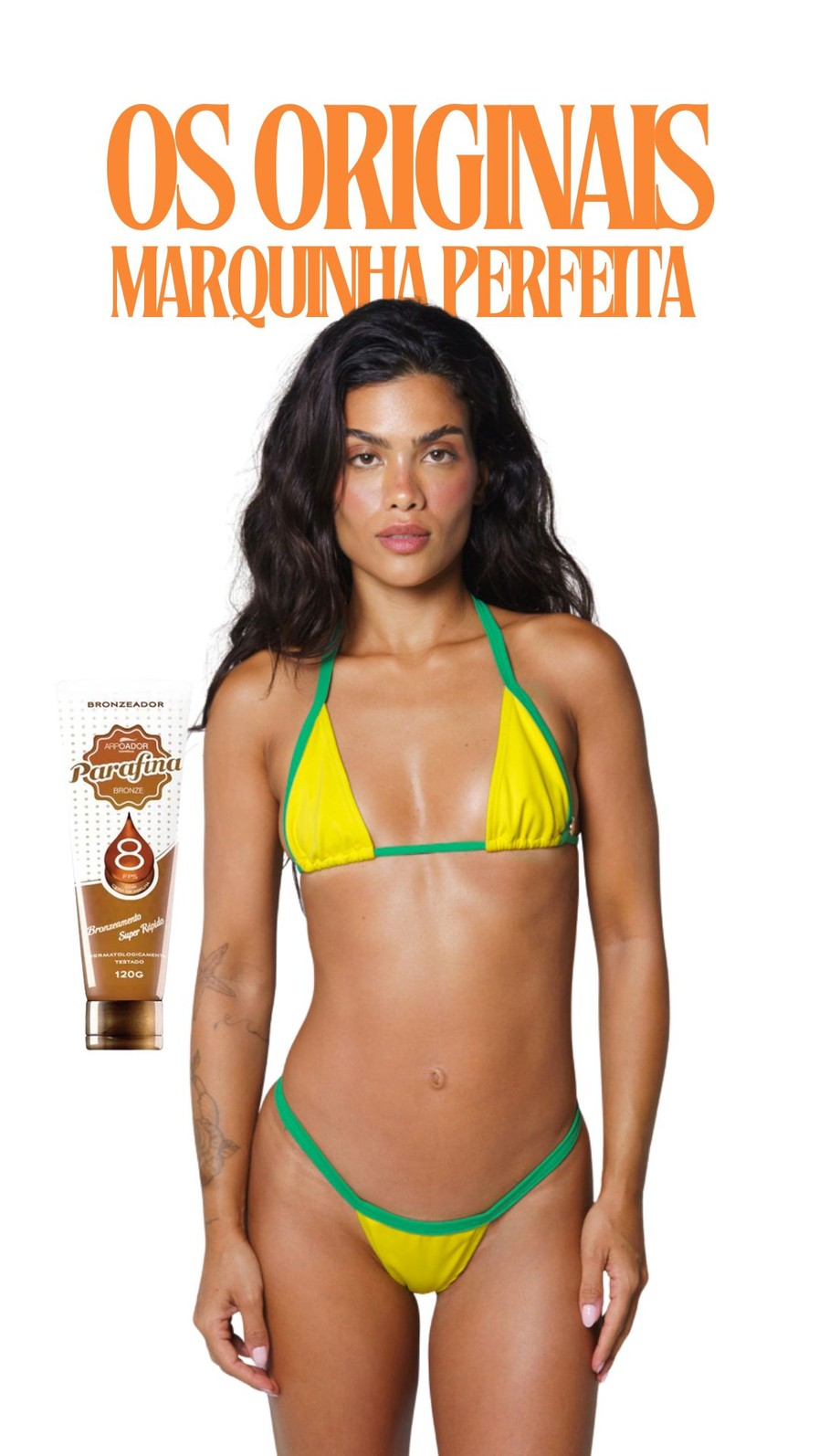 Combo Os Originais do Verão – Bronze Perfeito FPS - Brasil Amarelo Combo Os Originais do Verão – Bronze Perfeito FPS - Brasil Amarelo