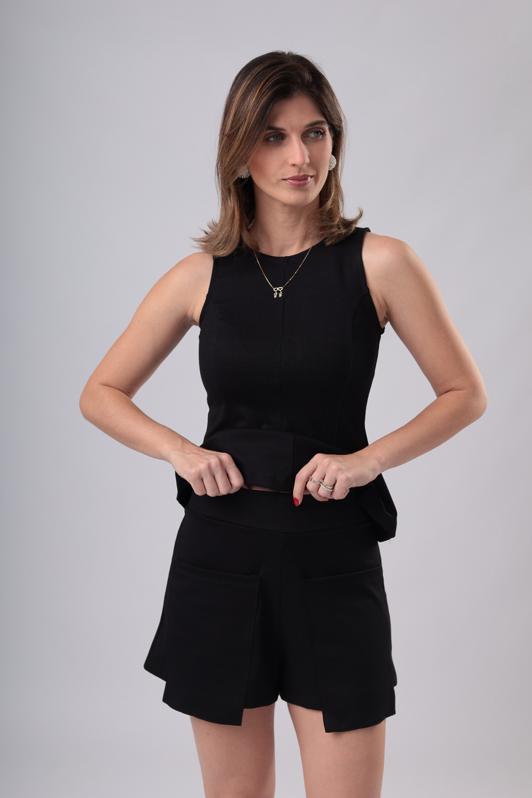 BLUSA ROMA PRETO BLUSA ROMA PRETO