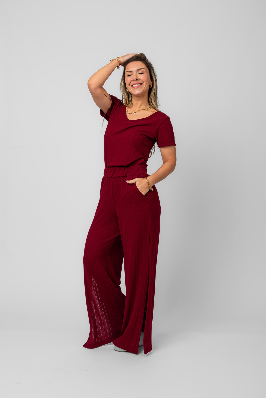 BLUSA LYS BORDO BLUSA LYS BORDO